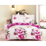 Wholesale - MENDALE 4PCs Comfortable Flora Pattern Warm Keeping Cotton Beddings