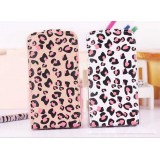 Wholesale - Leopard Leather Pattern Protective Case for iphone 4/4S