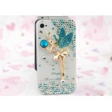 Wholesale - Handmade Angel Rhinestone Case for iPhone 4/4s