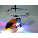 Wholesale - Yellow - 22.5CM Remote Control (RC) Helicopter (L308) 