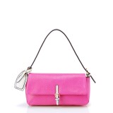 Wholesale - Elegant Stylish Buckle Cow Leather Soild Color Handbag Shoulder Bag 