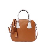 Wholesale - Retro Square Cow Leather Soild Color Handbag Shoulder Bag Messenger Bag