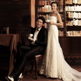 Wholesale - A-line Strapless Tulle Zapper Empire Wedding Dress