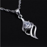 Wholesale - Wave and Diamond Designed Pendent