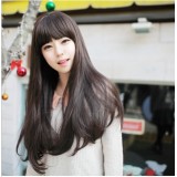 Wholesale - Women's Wig Perma-Long Full Bangs Fashion (SY8021)