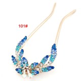 Wholesale - Crystal U-Type Butterfly/Blossoms Style Necklace with SWAROVSKI Elements (9411)