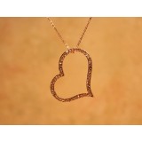 Wholesale - Crystal Heart-Shaped Necklace with SWAROVSKI Elements