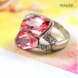 Wholesale - Crystal Big Gem Style Ring with SWAROVSKI Elements (9065F)