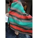 Wholesale - Imitate Woolen Extra Large Tassels Scarf