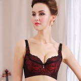 Wholesale - Embroidery Elegant Adjustable Extra Gather & Push up Bra