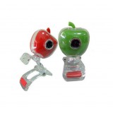 Wholesale - Apple Clip Shaped USB Digital Camera For Laptop Desktop