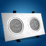 Wholesale - VOTORO LED Double Bright Embedded Celling Spotlight/Wall Light/Top Light/Grill Light 10W