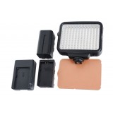 Wholesale - LED5009 video camcorder lamp for Sony Panasonic DV Camcorder LED light with battery and charger