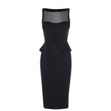 Wholesale - Karen Millen Black Pencil Dress With Mesh DP199