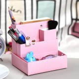 Wholesale - Desktop Storage Box Paper Folding DIY Pink (SN043)