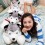 Cute Huskie Pattern 80cm/31" PP Cotton Stuffed Toys