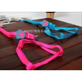 Wholesale - Cute Dog Paw Decorated Chest Strape with Collar for Small Dogs 