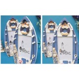 Wholesale - Mediterranean Style Boat Shaped Photo Frame