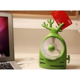 Wholesale - FIVE FAN Creative Tree Shaped USB Battery Dual Use Mini Fan