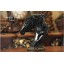 Stylish Resin Horse Head Pattern Family Artware 