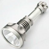 wholesale - PAISEN Stainless Steel Fix-Focus Waterproof LED Glare Flashlight, Outdoors