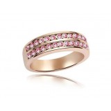 Wholesale - Faddish Rhinestone Pattern Ring 8001-5