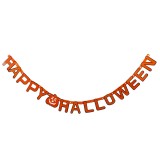 Wholesale - Creative Holloween Paper System Garland Letter Pattern 2PCs