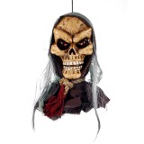 Wholesale - Creative Holloween Voice Control Plastic & Linen Head