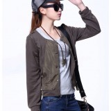 Wholesale - Hot Sale W333 Epaulette Decorated Short Coat Jacket