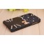 Kitten Face & Bowknot Pattern Rhinestone Phone Case Back Cover for iPhone4/4S iPhone5 F0019