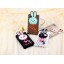 Cartoon Rabbit with Bowknot Décor Pattern Silicone Case for iPhone4/4s