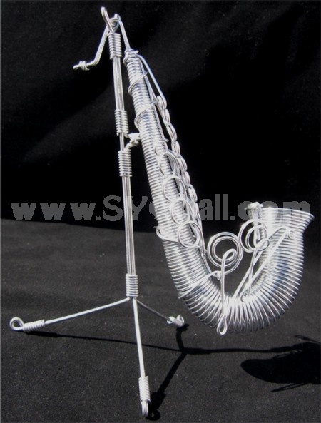 Creative Handwork Metal Decorative Sax/Brass Crafts 