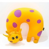 wholesale - Comfort Foam Particles U Neck Travel Pillow Cute Cartoon Pattern - Giraffe