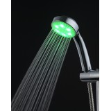 Wholesale - Fun & Romantic LED Light Bathroom Shower Head (7-Color)