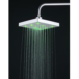 Wholesale - Fun & Romantic LED Light Attachable Bathroom Shower Head (Temperature Sensing Color Changer)