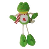 Wholesale - Long-leg Cute Animals Series Pet Plush Toys with Whistle inside -- Frog