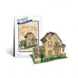 Wholesale - Cute & Novel DIY 3D Jigsaw Puzzle Model World Series - French Country House