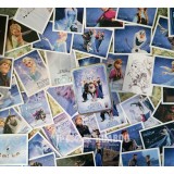 Wholesale - Frozen Princess Paper Cards with Shiny Film & Polished Iron Box