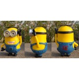 wholesale - The Minions DESPICABLE ME 2 Action Figure/Garage Kits PVC Toys 3pcs/Kit 8-11cm/3.0-4.3"