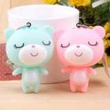 Wholesale - Cute Sleeping Cat Vinyl Figure Toy Cellphone Pendant Bag Pendant 2 Pcs/Lot