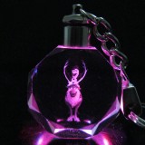 Wholesale - Frozen Princess Colorful Crystal Pendant Key Chain Cellphone Charm -- Sven and Olaf