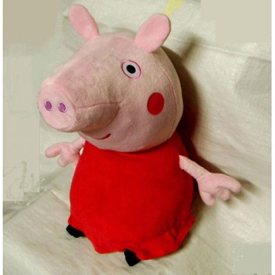 large peppa pig stuffed animal