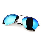 Wholesale - Retro Mirror Aviator Polarized Sunglasses with Spectacle Case 0101