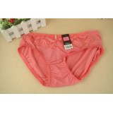 Wholesale - Lady Cotton Solid Color Emboidery Underwear (6365K)