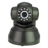 Wholesale - 10 LED Wireless Night Vision WIFI Pan/Tilt IP Camera - Black