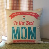 Wholesale - Home/Car Decoration Pillow Cushion Inner Included -- Best Mom