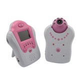 Wholesale - 2.4G 1.5" TFT LCD Screen 4 Channel Night Vision Wireless Baby Monitor - Pink